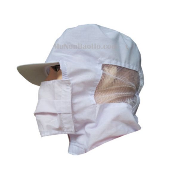 Mũ Công Nhân Trùm Đầu Có Khẩu Trang Chất Lượng Cao - UMTD00412 1 Mũ Công Nhân Cao Cấp