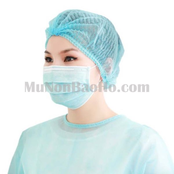 Mũ Trùm Đầu Y Tế, Spa Thẩm Mỹ Siêu Chất Lượng - UMTD00284 1 Mũ Trùm Đầu Y Tế Kháng Khuẩn