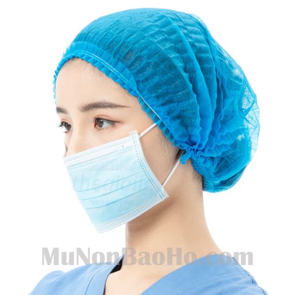 Mũ Trùm Đầu Y Tế Con Sâu Trong Phòng Sạch Chất Lượng Tốt – UMTD00055 1 Mũ Trùm Đầu Đạt Chuẩn