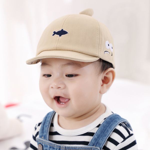 Mũ Lưỡi Trai Cotton Bảo Vệ Thoáng Mát Cho Bé - UMLT00101 2 Mũ Lưỡi Trai Cotton Cho Bé