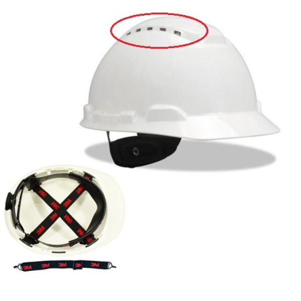 Mũ Bảo Hộ 3M Chống Tiếng Ồn Hiệu Quả Giá Rẻ Chính Hãng - UMBM00046 1 Mũ Bảo Hộ 3M Chất Lượng