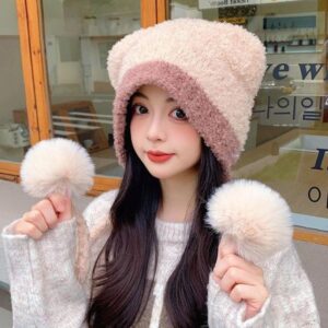 Mũ Trùm Đầu Thu Đông