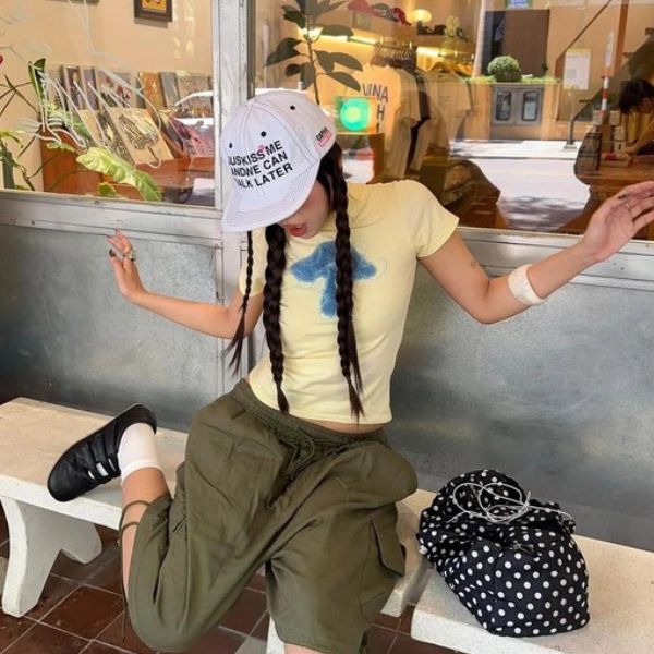 Mũ Lưỡi Trai Phong Cách Streetwear Tự Tin Phối Đồ Cho GenZ - UMLT00295 4 Mũ Lưỡi Trai Phong Cách Streetwear Bền Đẹp